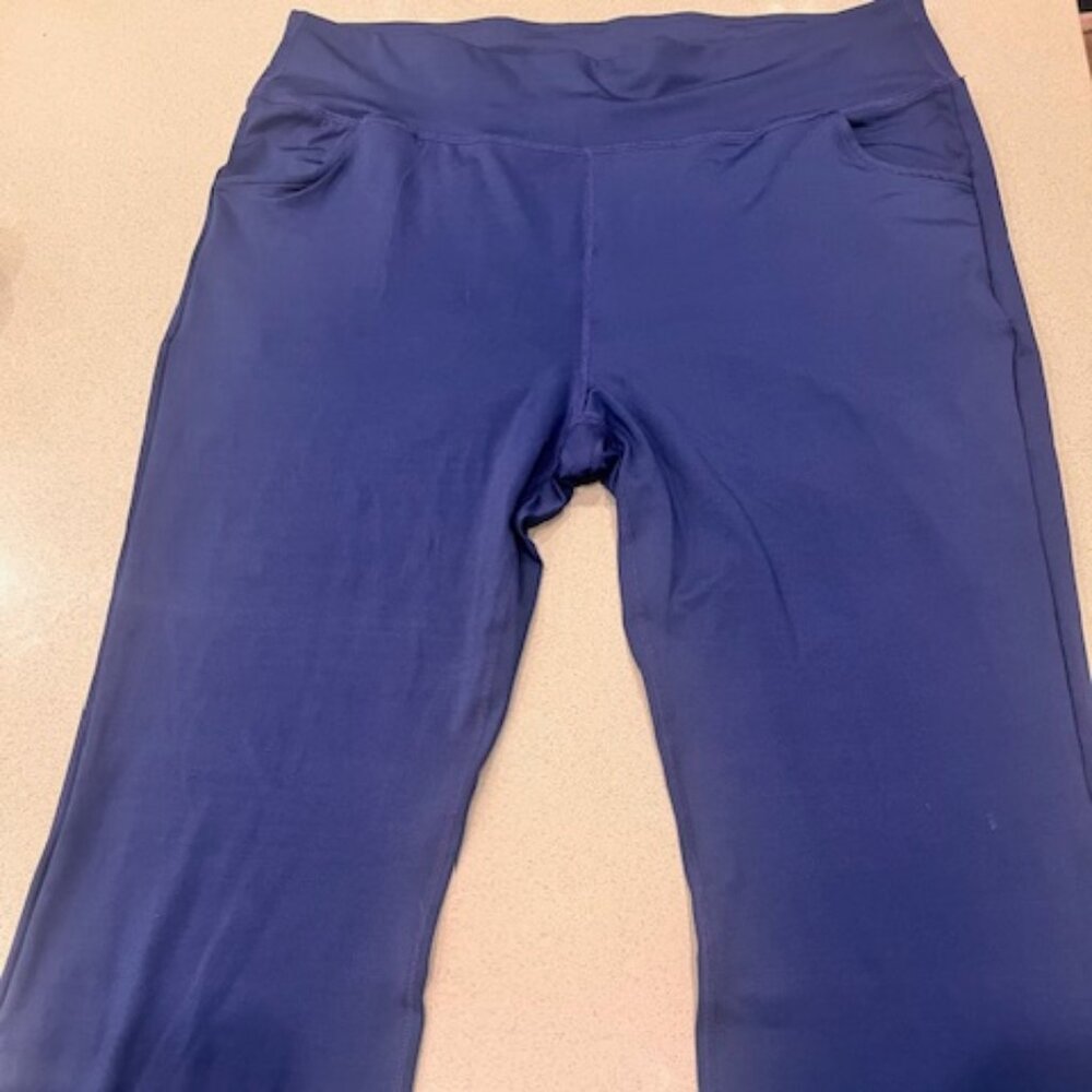 Royal Blue leggings size 3XL
